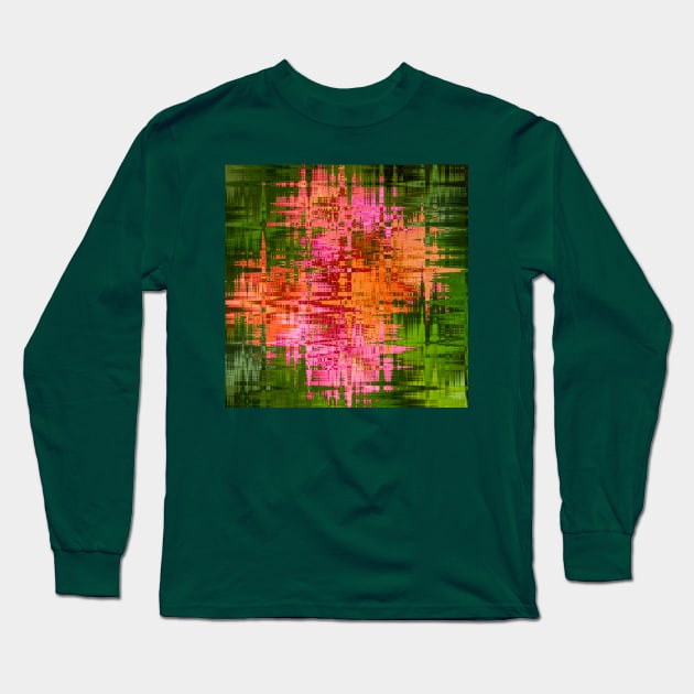 Tiny Flowers Long Sleeve T-Shirt by Art Quilts by Rhonda